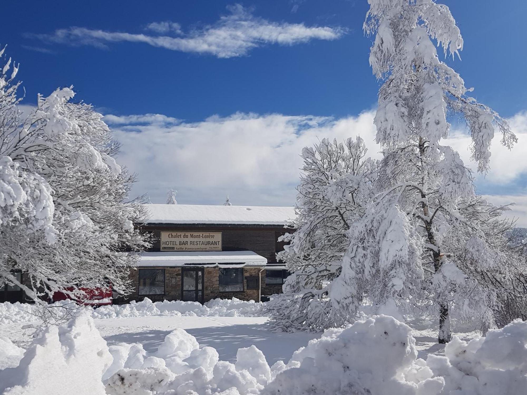 Chalet Hotel Du Mont Lozere Cubieres Zewnętrze zdjęcie