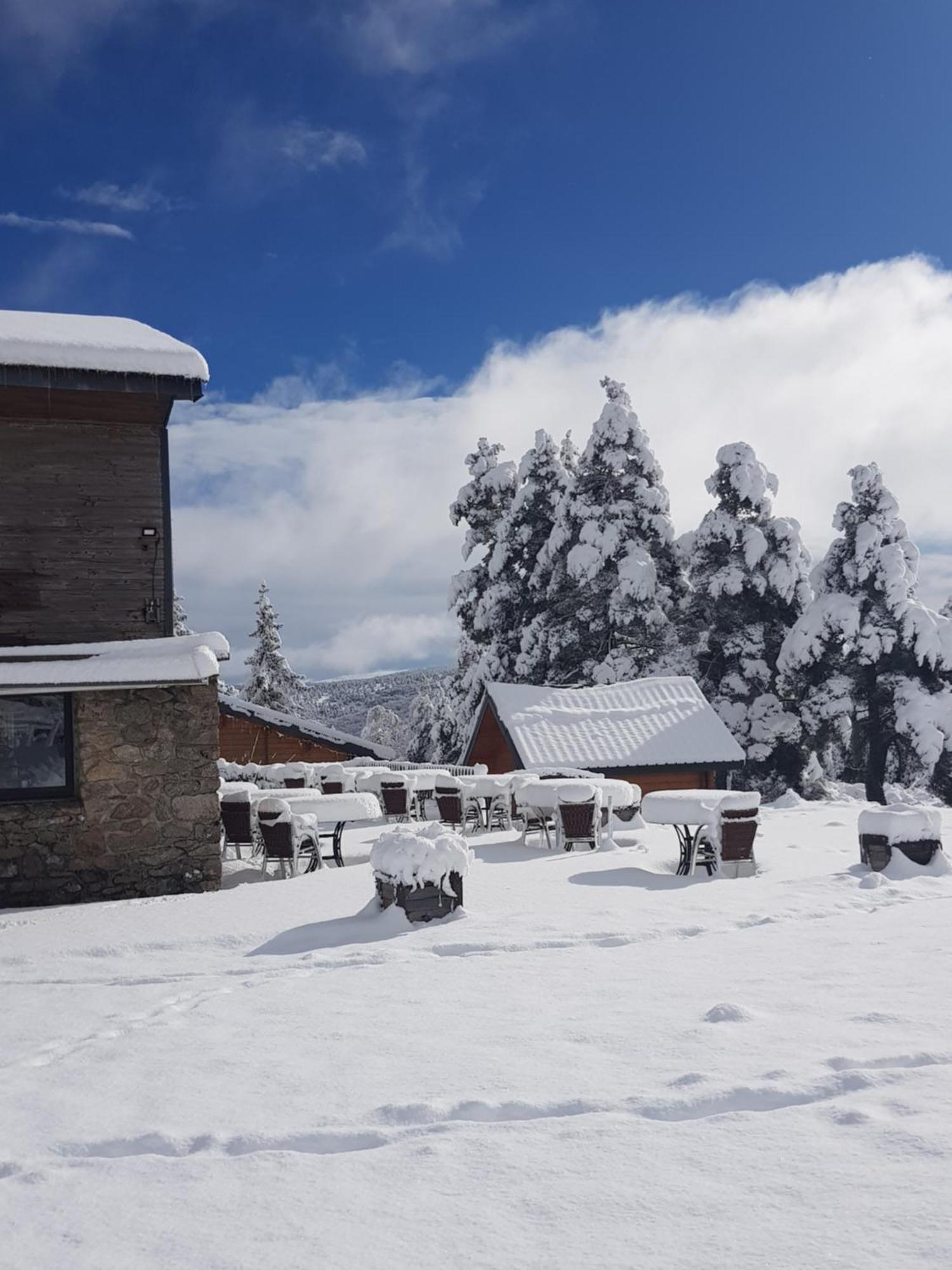 Chalet Hotel Du Mont Lozere Cubieres Zewnętrze zdjęcie